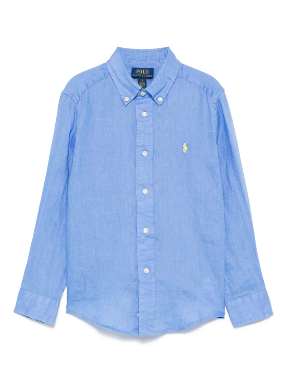 

Рубашка льняная POLO RALPH LAUREN KIDS, синий