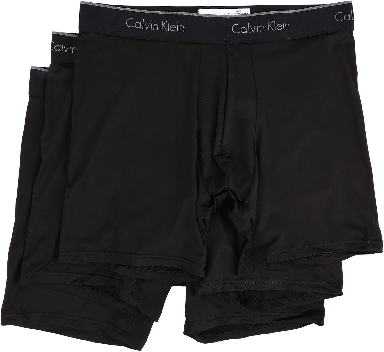

Боксеры Calvin Klein Underwear Micro Stretch 3-Pack Boxer Brief, черный