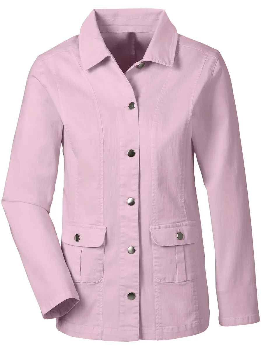 

Джинсовая куртка Classic Basics, без капюшона, цвет Rosé