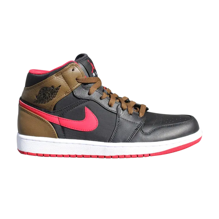 

Кроссовки Air Jordan 1 Phat 'Light Olive', черный