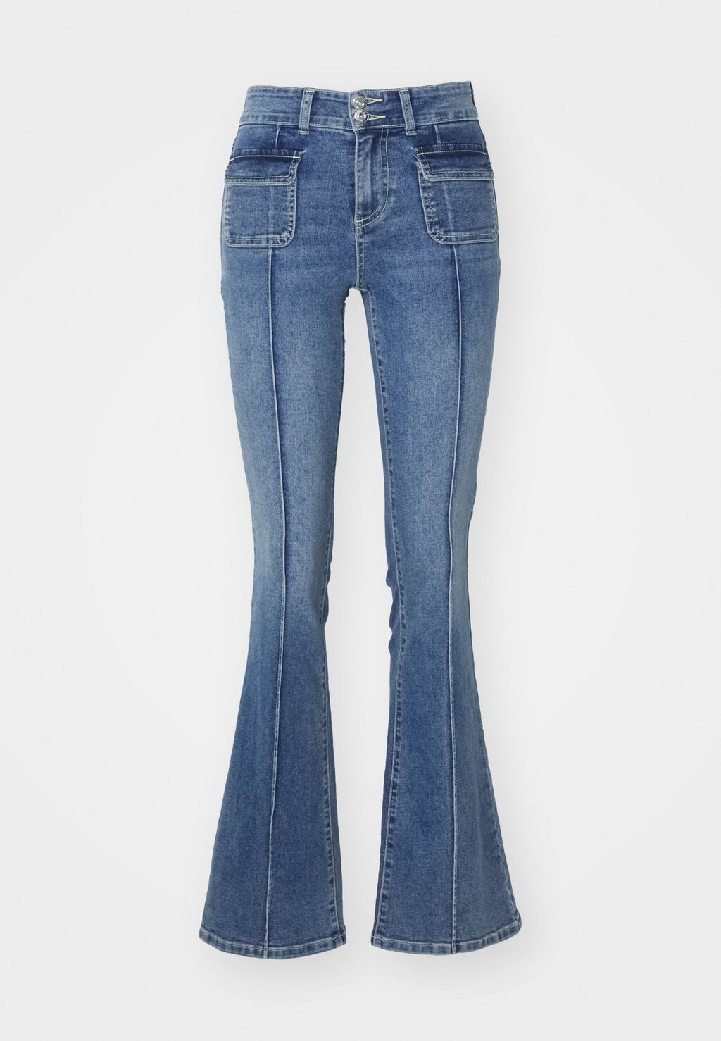 

Джинсы Bootcut ONLWAUW EBBA MID WAIST ONLY, синий деним