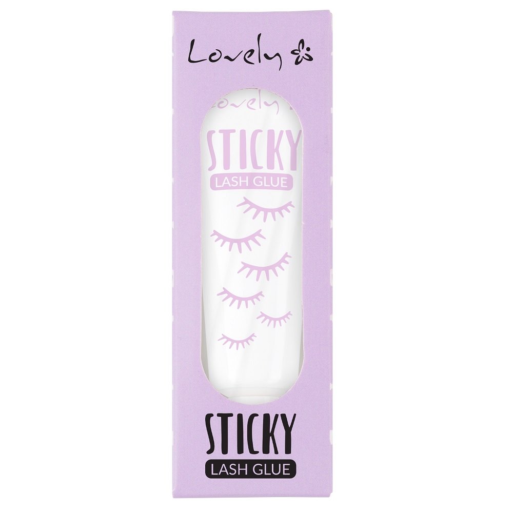 

Lovely, Sticky Lash Glue, веганский клей для накладных ресниц, 7 г