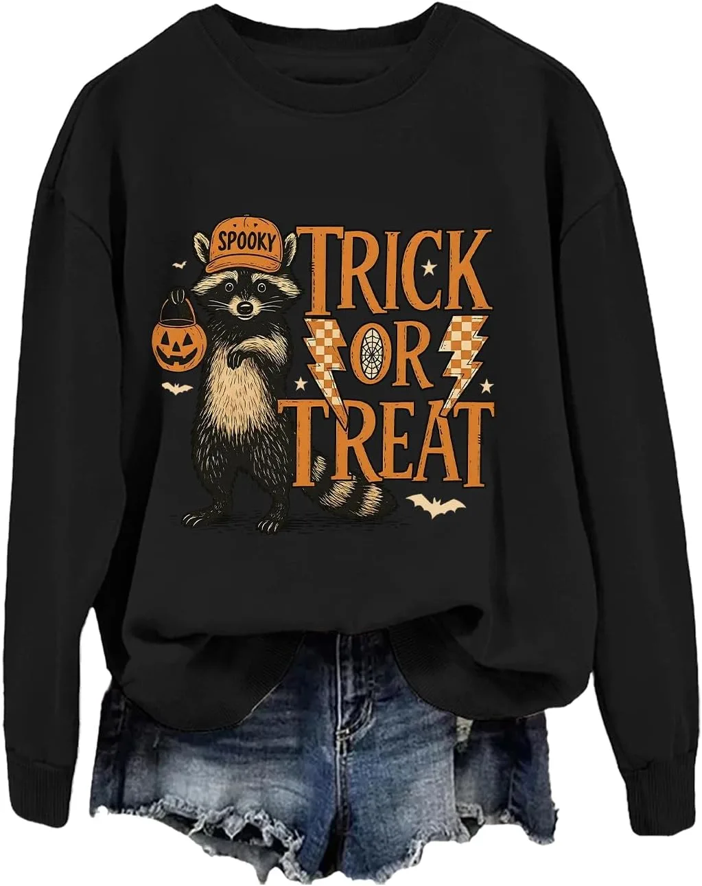 Футболка Trick Or Treat Raccoon