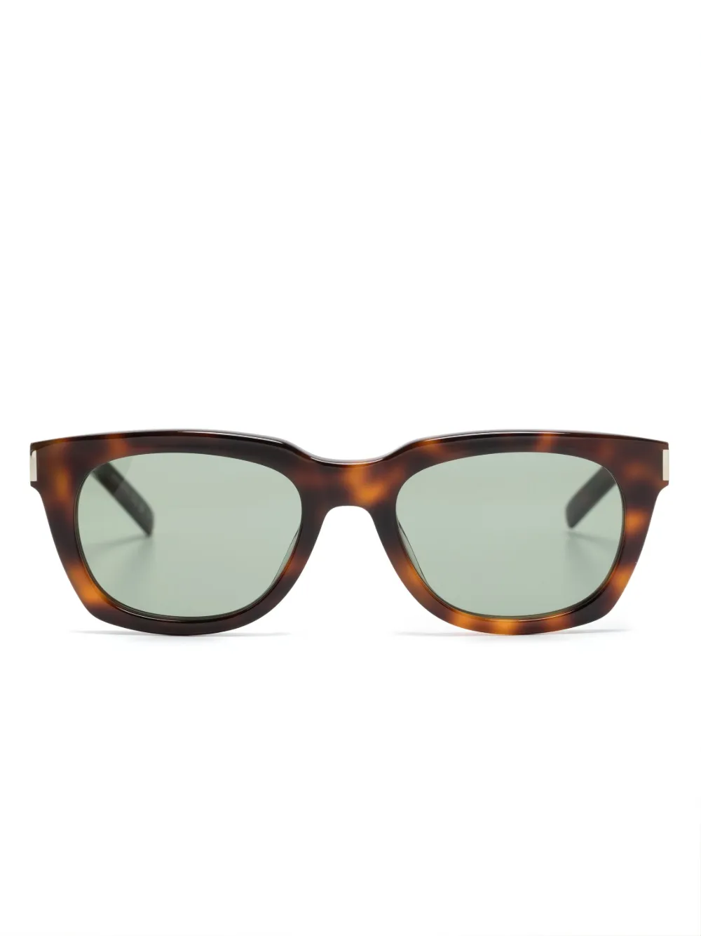 

Солнцезащитные очки SL 582 в квадратной оправе Saint Laurent Eyewear, коричневый