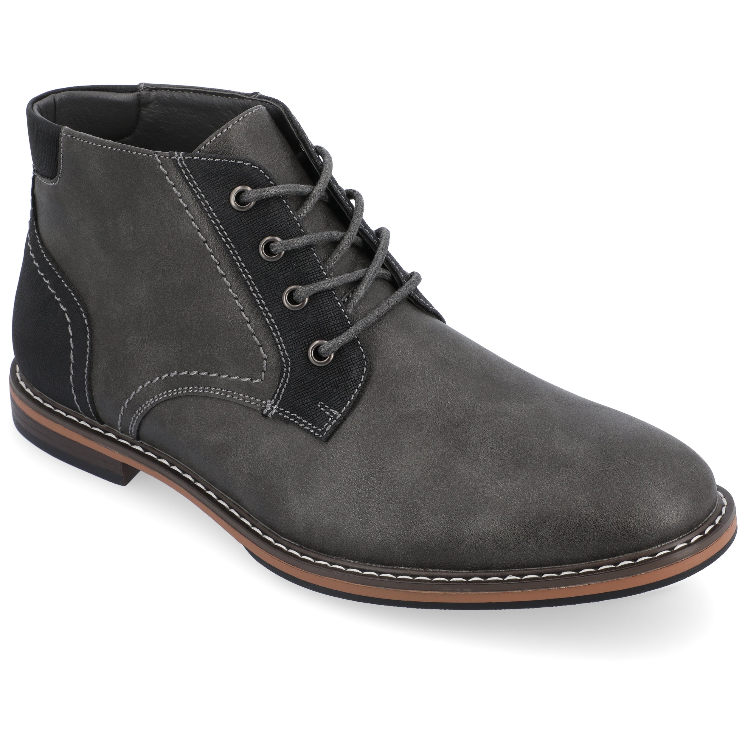 

Ботинки-чукка Vance Franco Plain Toe, цвет charcoal