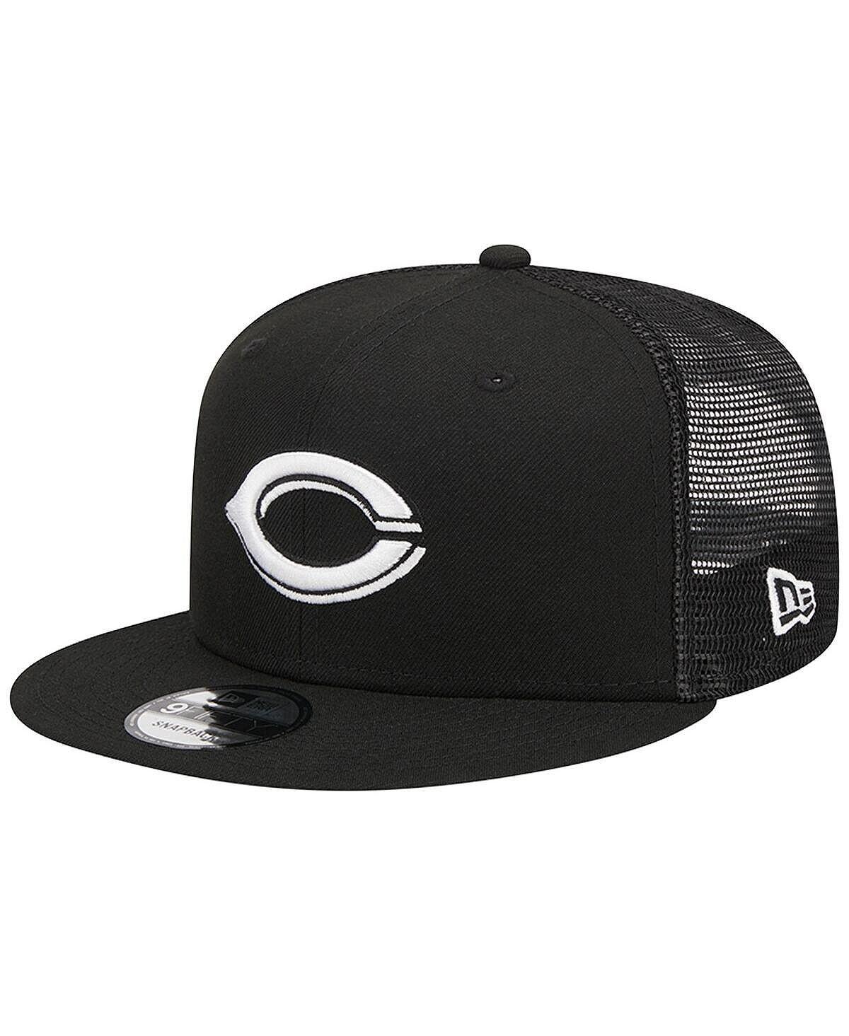 

Мужская черная кепка Cincinnati Reds Trucker 9FIFTY Snapback New Era