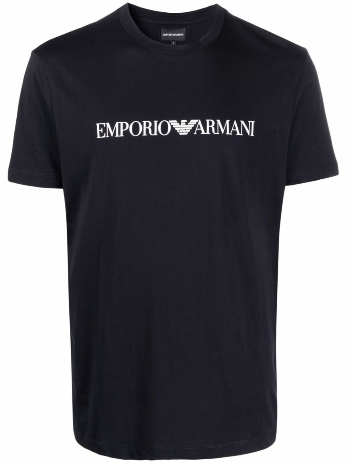 

Emporio Armani футболка с логотипом, синий