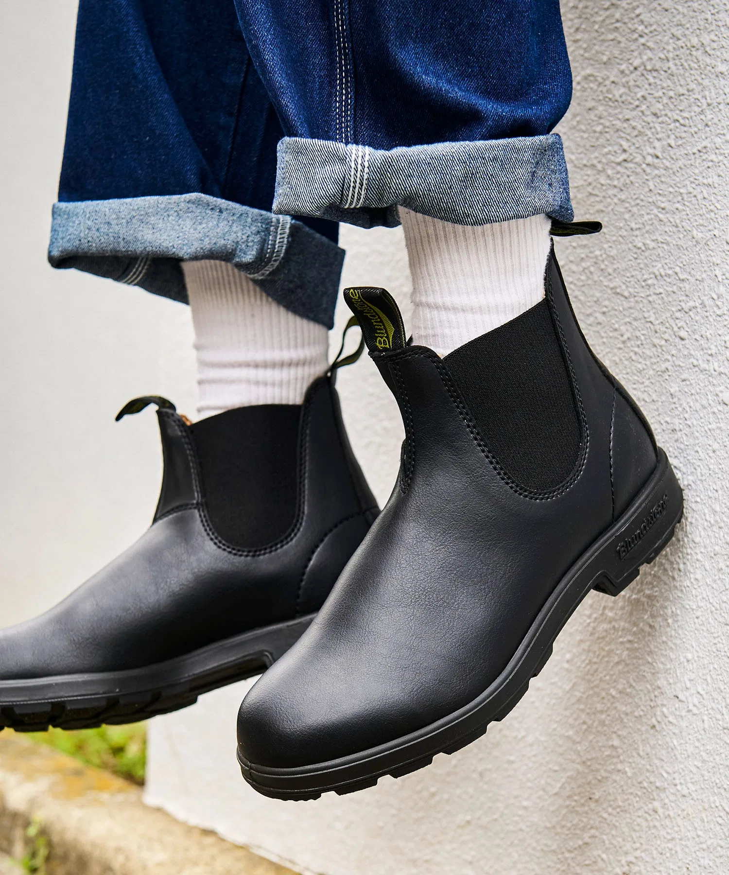 Унисекс непромокаемые ботинки Blundstone ORIGINALS VEGAN чёрные — фото 4