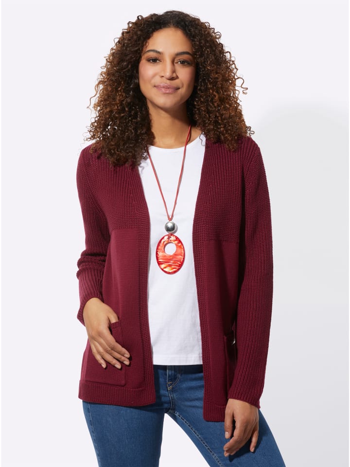 

WITT WEIDEN Темно-красный кардиган