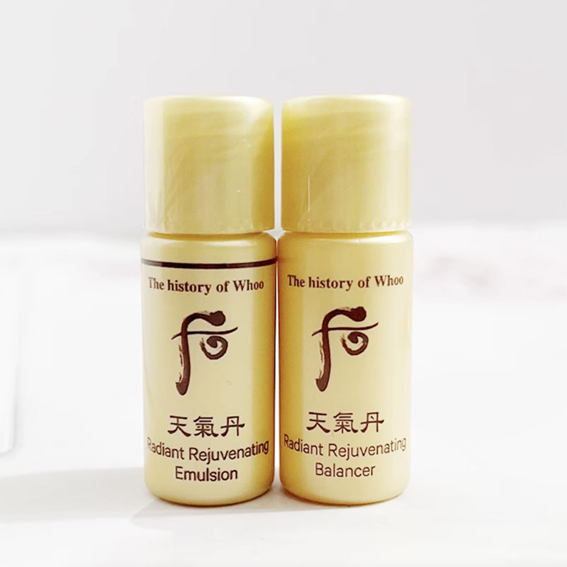 Набор для путешествий / пробный набор Unisex The History Of Whoo, water*30+lotion*30+cream*30+eye cream*30+serums*30 — фото 4