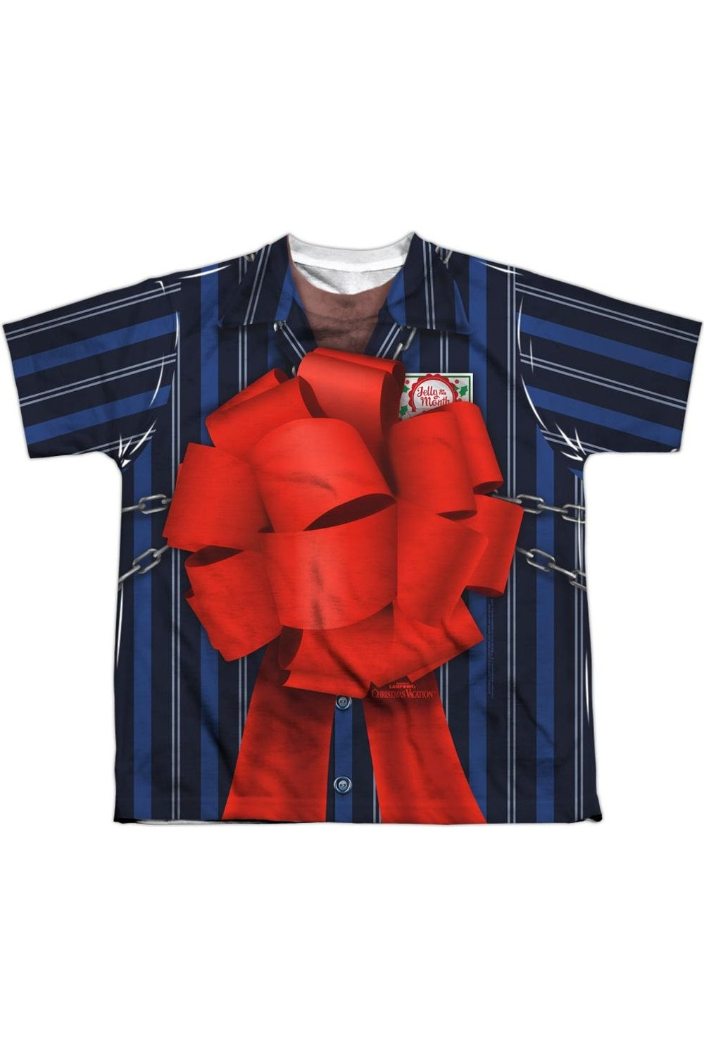 

Футболка с коротким рукавом для детей "Рождественские каникулы" Frank Shirley Gildan, белый