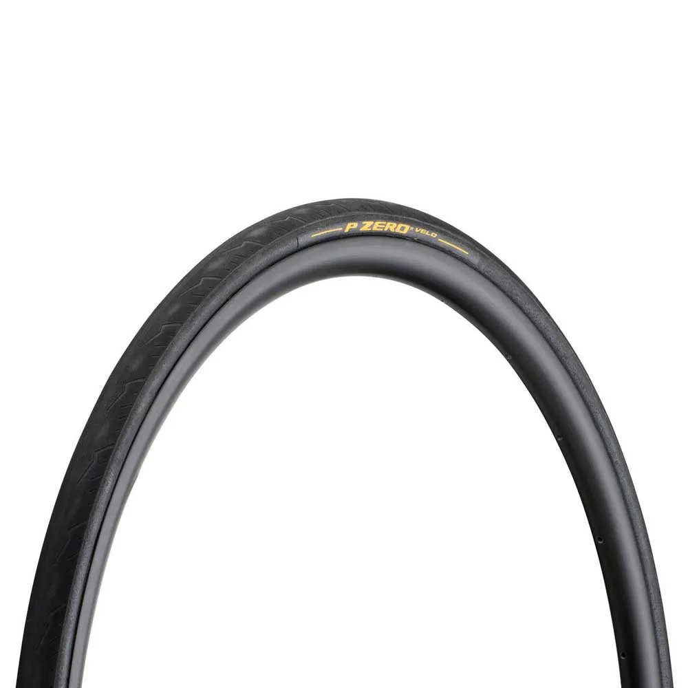 

Дорожная шина Pirelli P ZERO Velo TechBELT 320 TPI YellowSOFT Tubular 700C x 25 road tyre, черный