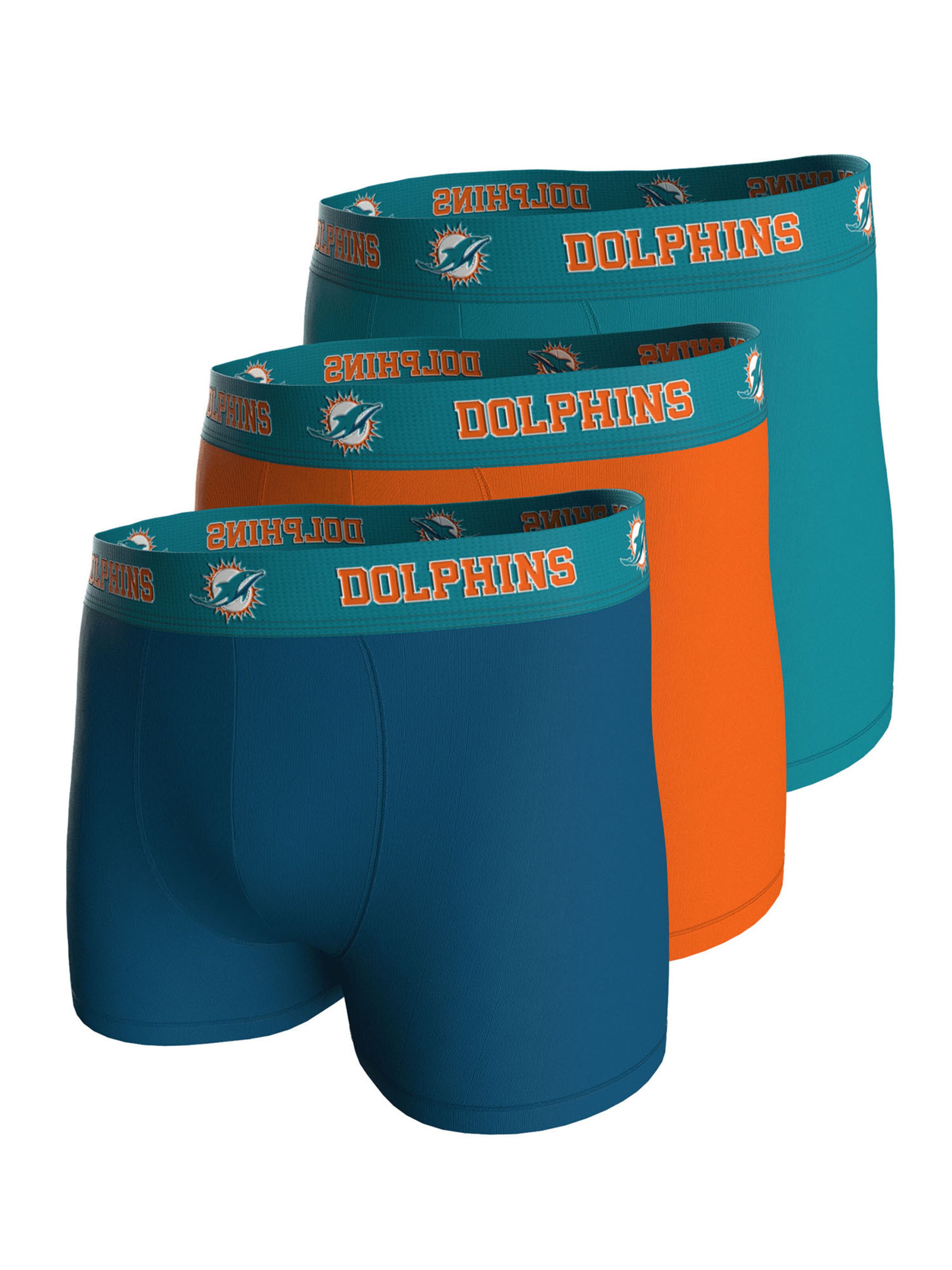 

Huddle Боксеры 'NFL Miami Dolphins' в цвете Blue, Turquoise, Orange