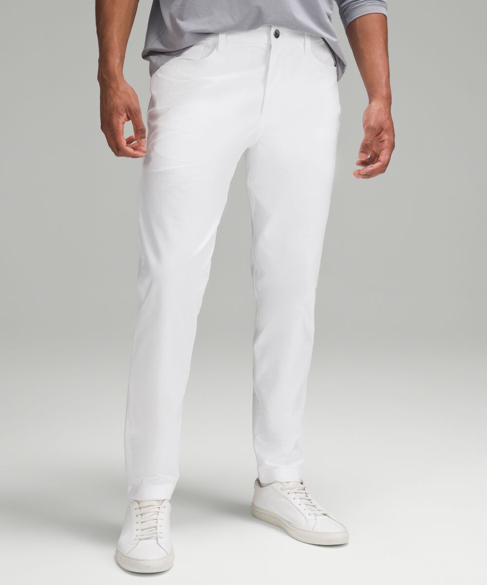 

Брюки ABC Slim Fit с 5 карманами Lululemon, белый