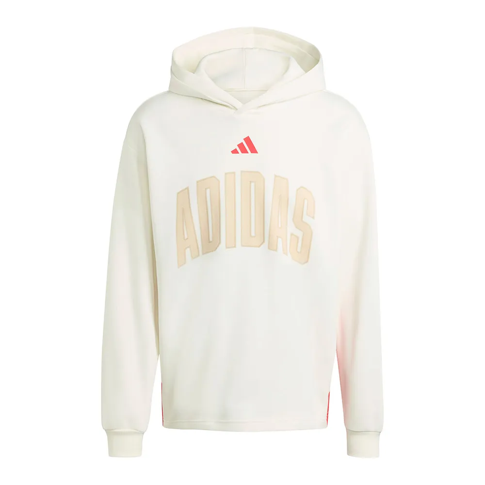 Худи adidas Stadium Graphic, белый — фото 3