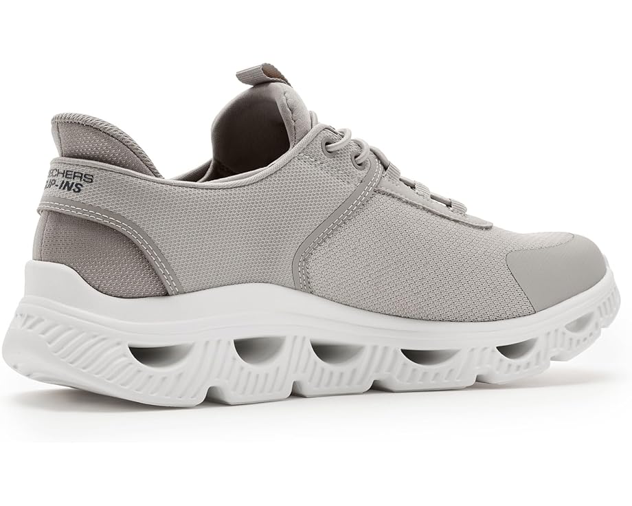 Мужские кроссовки Skechers Bobs Arch Waves - Slick Turn Slip-Ins BOBS from SKECHERS, Taupe — фото 3