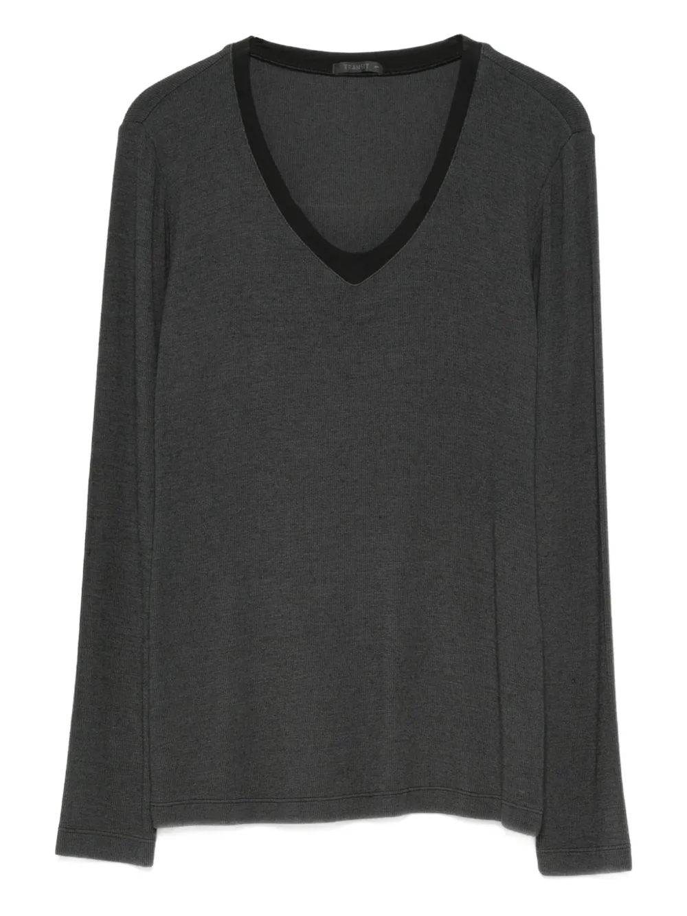 

Футболка с V-образным вырезом Transit, серый