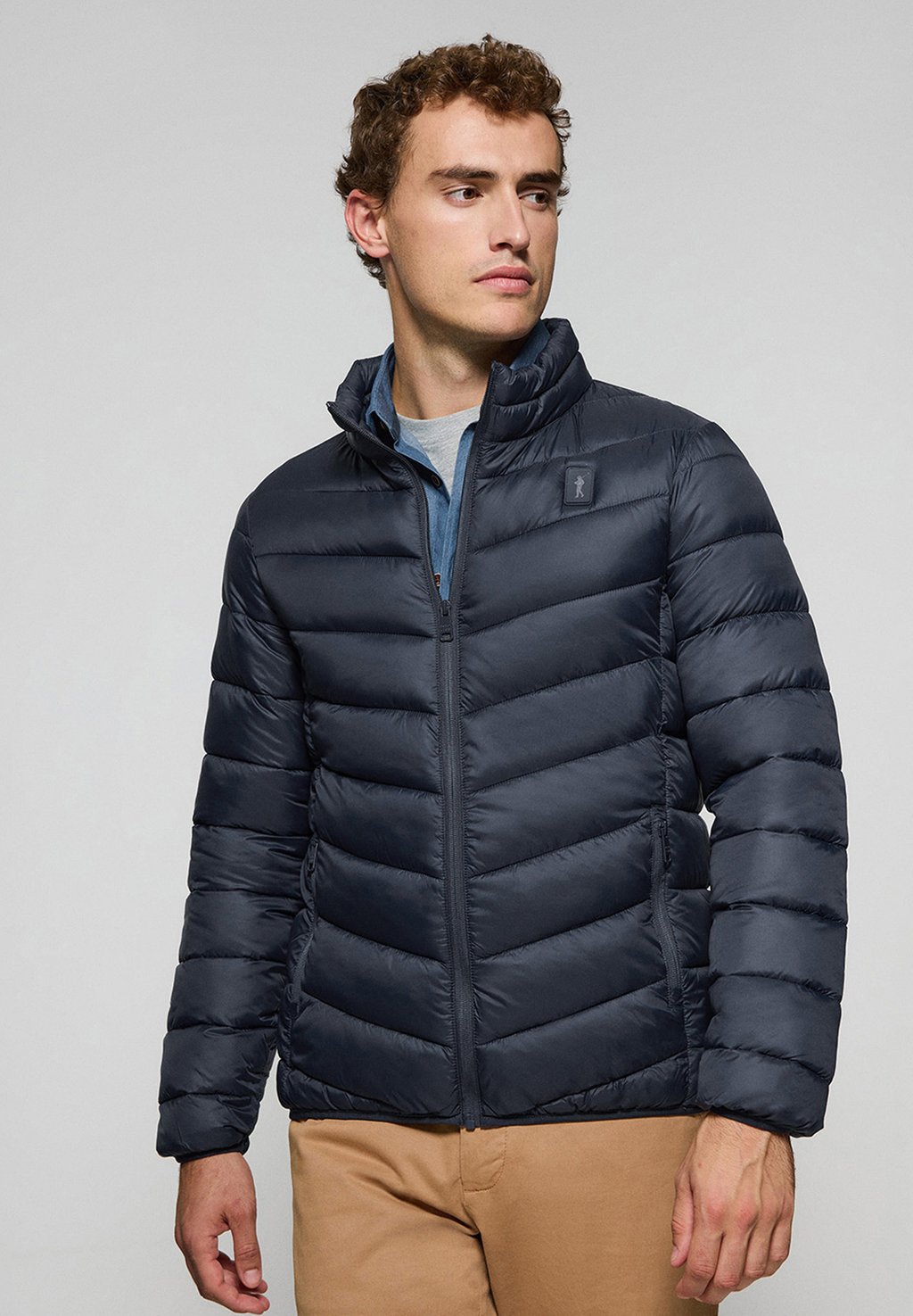 

Зимняя куртка ULTRALIGHT CHASE PATCH Polo Club, темно-синий