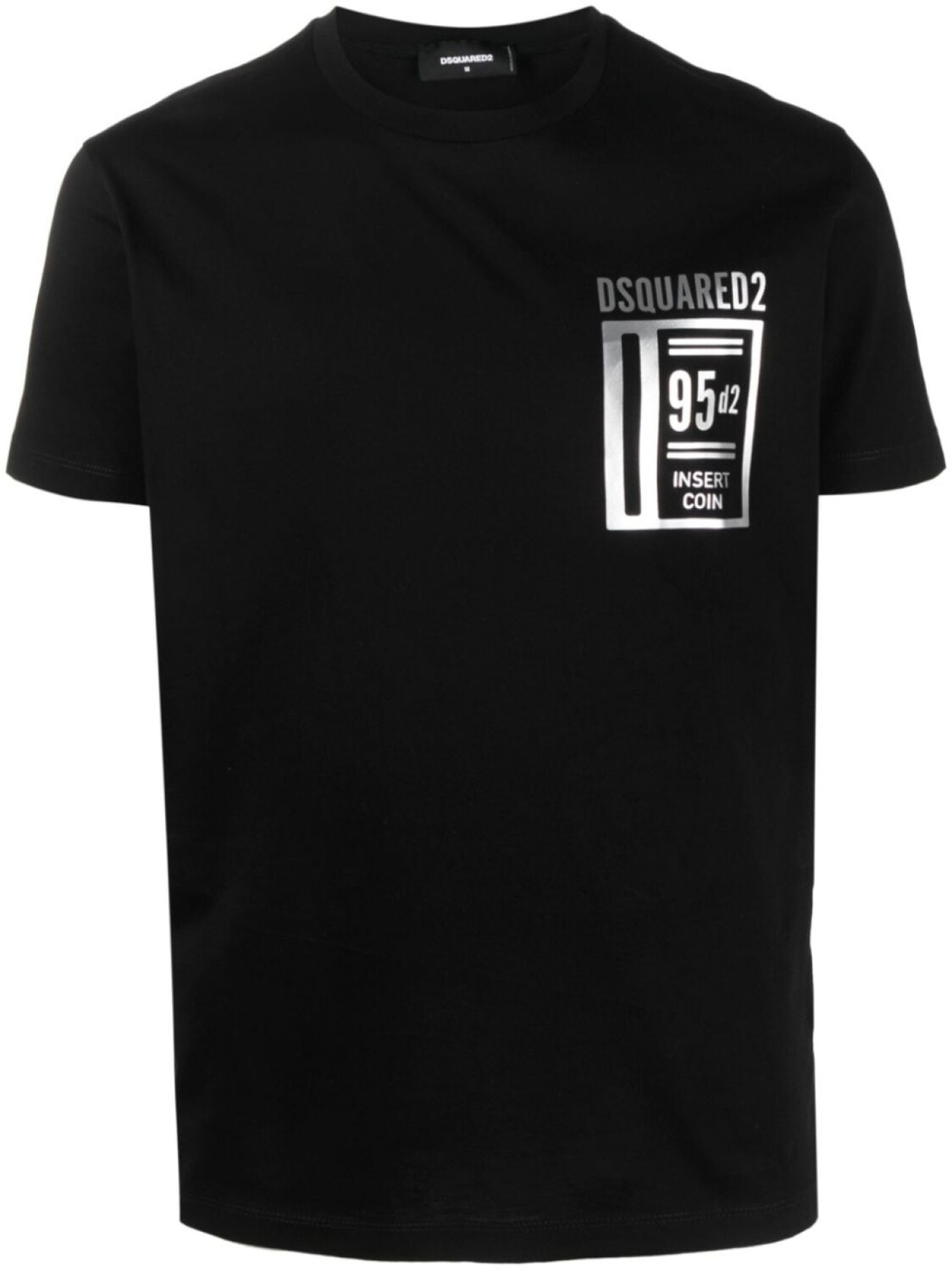 

Dsquared2 футболка с логотипом, черный