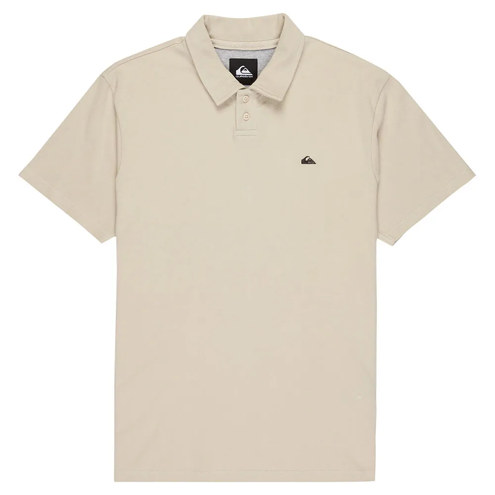 

Поло с коротким рукавом Quiksilver MW Pique, бежевый