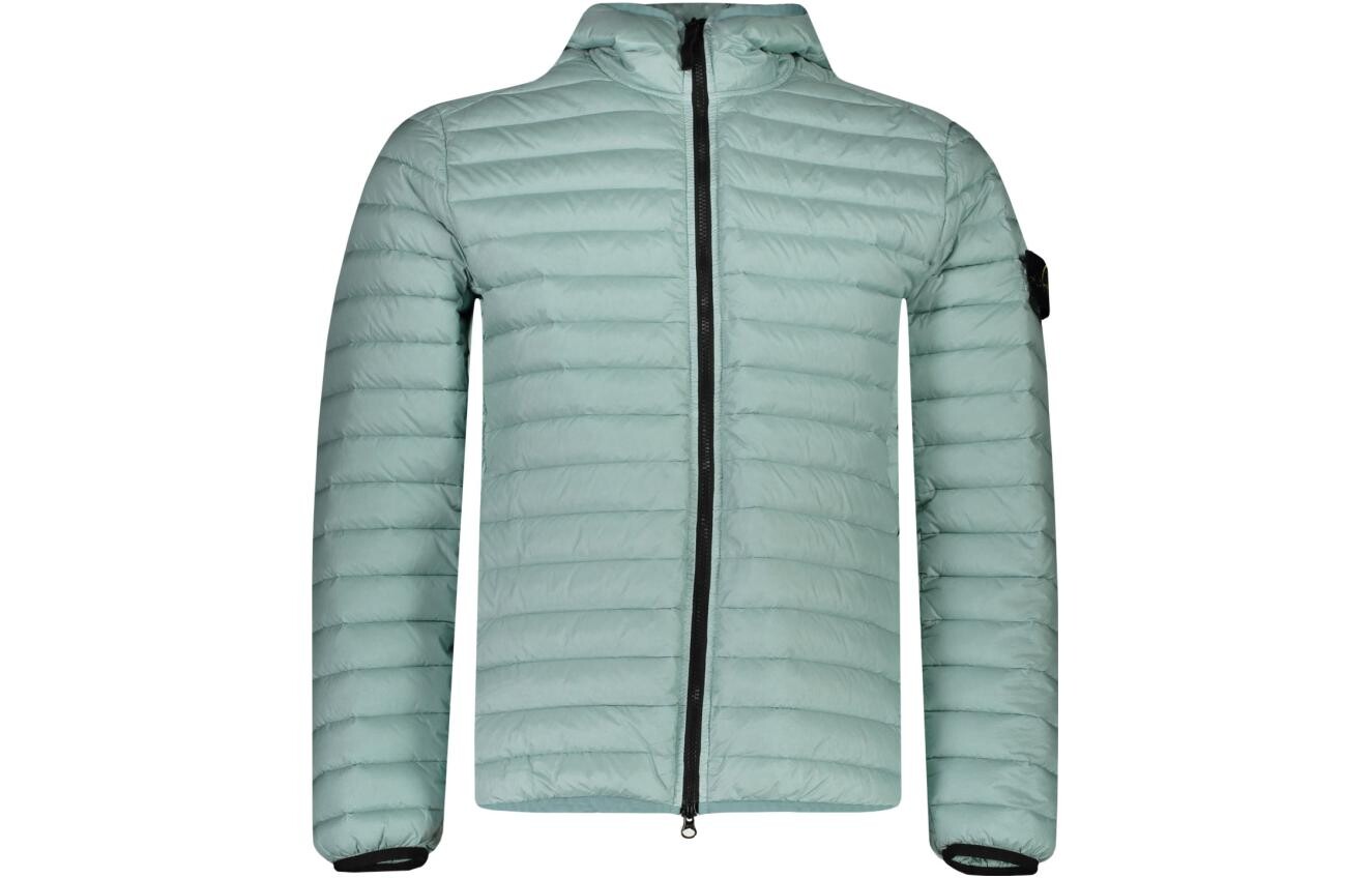 

Пуховик мужской Stone Island, синий / зеленый