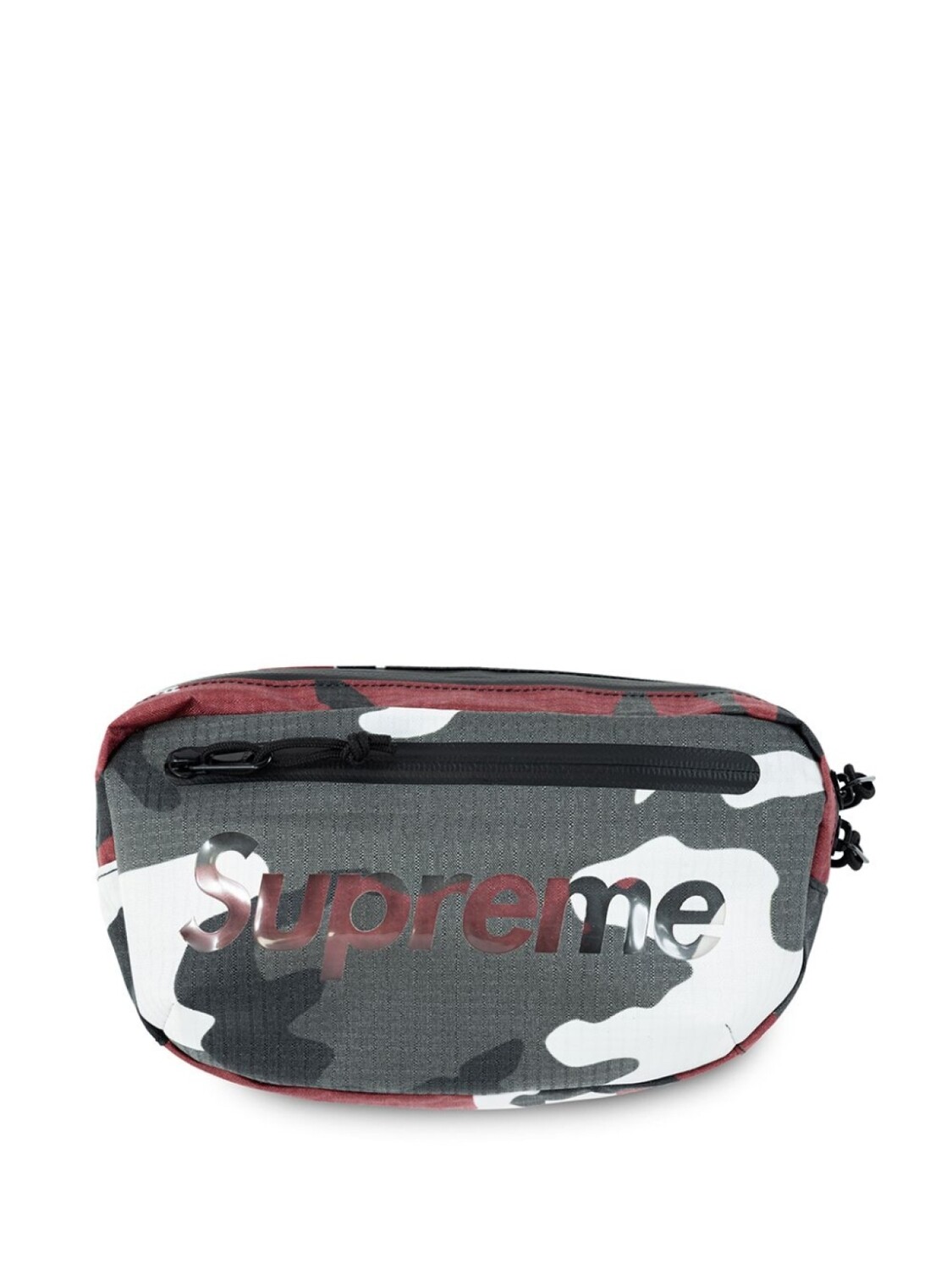 

Supreme поясная сумка с логотипом, серый