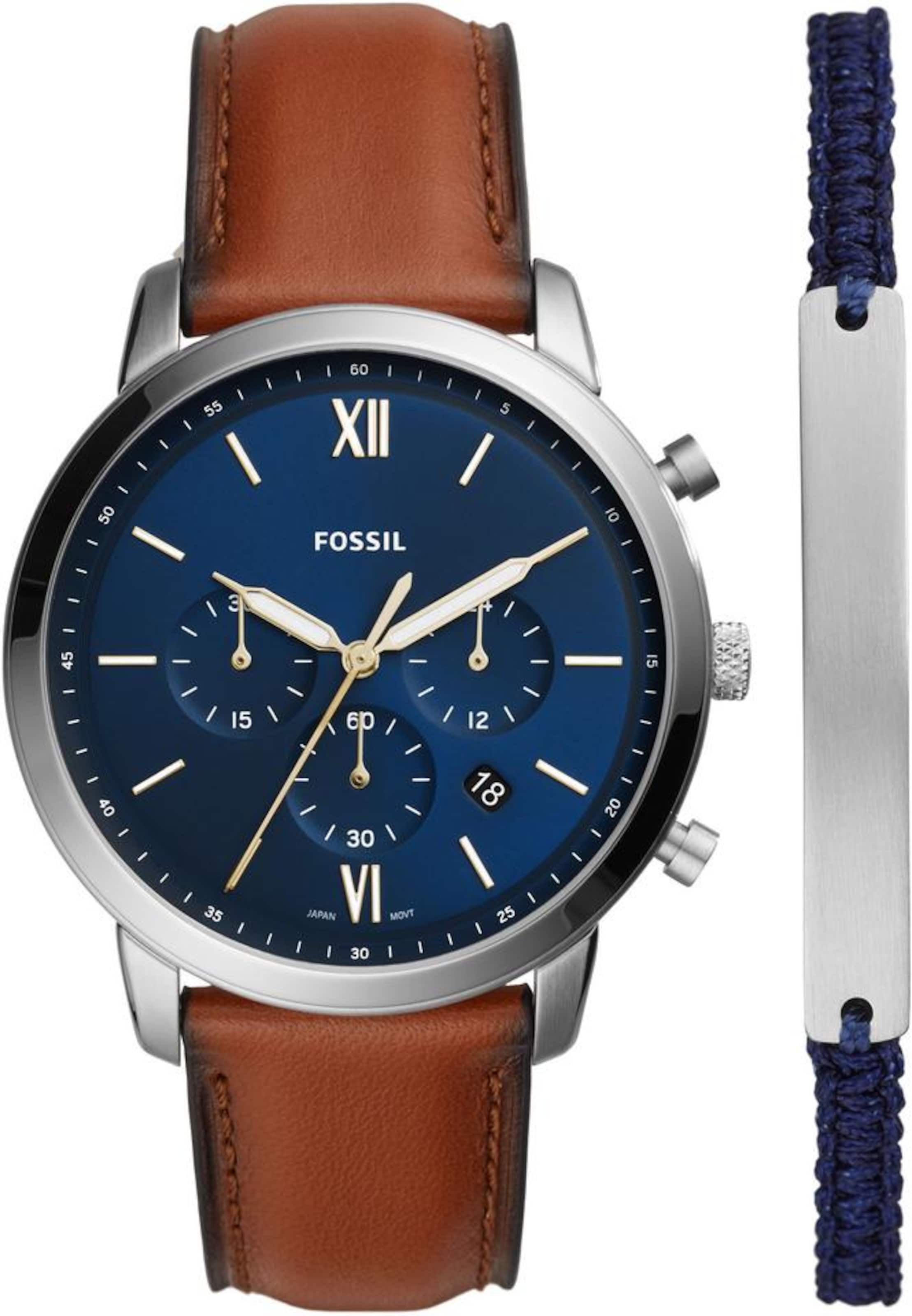 

FOSSIL Серебряные аналоговые часы