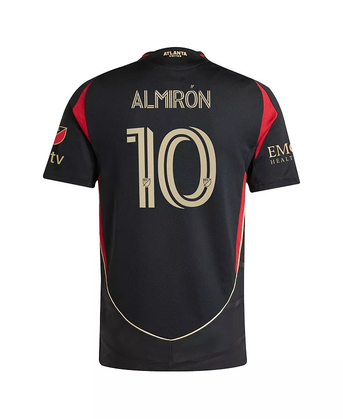 Мужская футболка Miguel Almiron Black Atlanta United FC 2025 The Connector Authentic Player Jersey adidas — фото 3