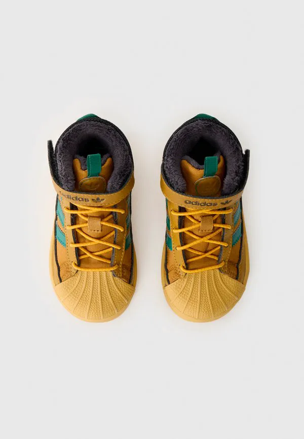 Зимние ботинки superstar trek унисекс Adidas Originals, Bronze-Coloured Strata/Collegiate Green/Golden Beige — фото 4