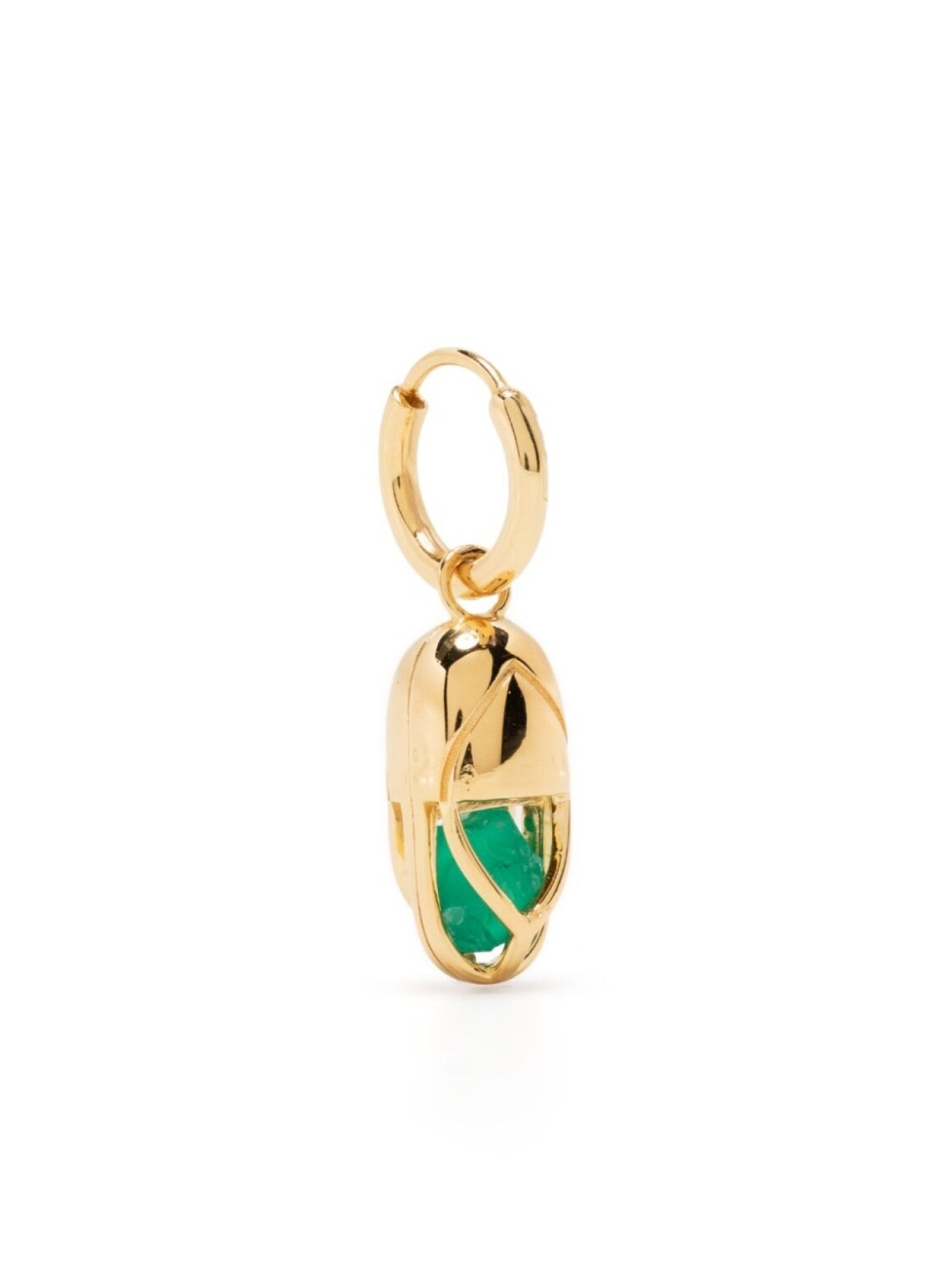 

Серьга-кольцо Onyx Capsule Eleven, золотой