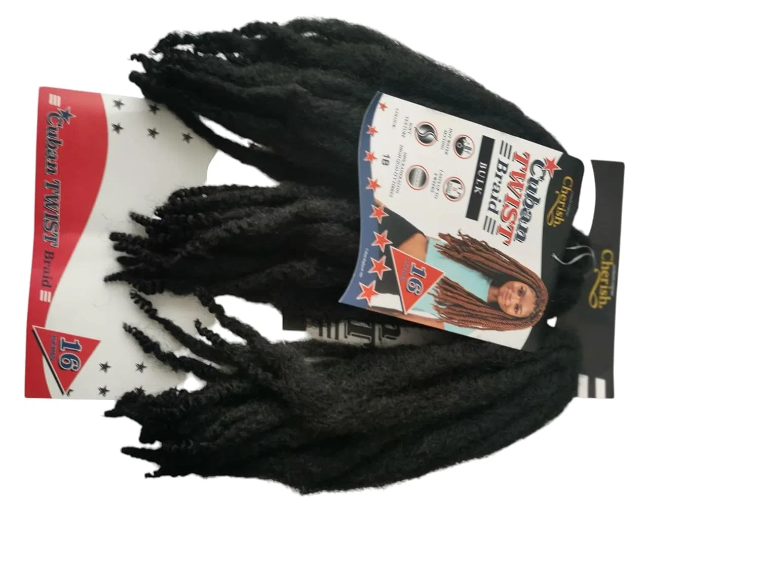 Набор Afro Kinky Twist Bulk Hair Cuban Style Jumbo 3 в 1 Generisch — фото 3