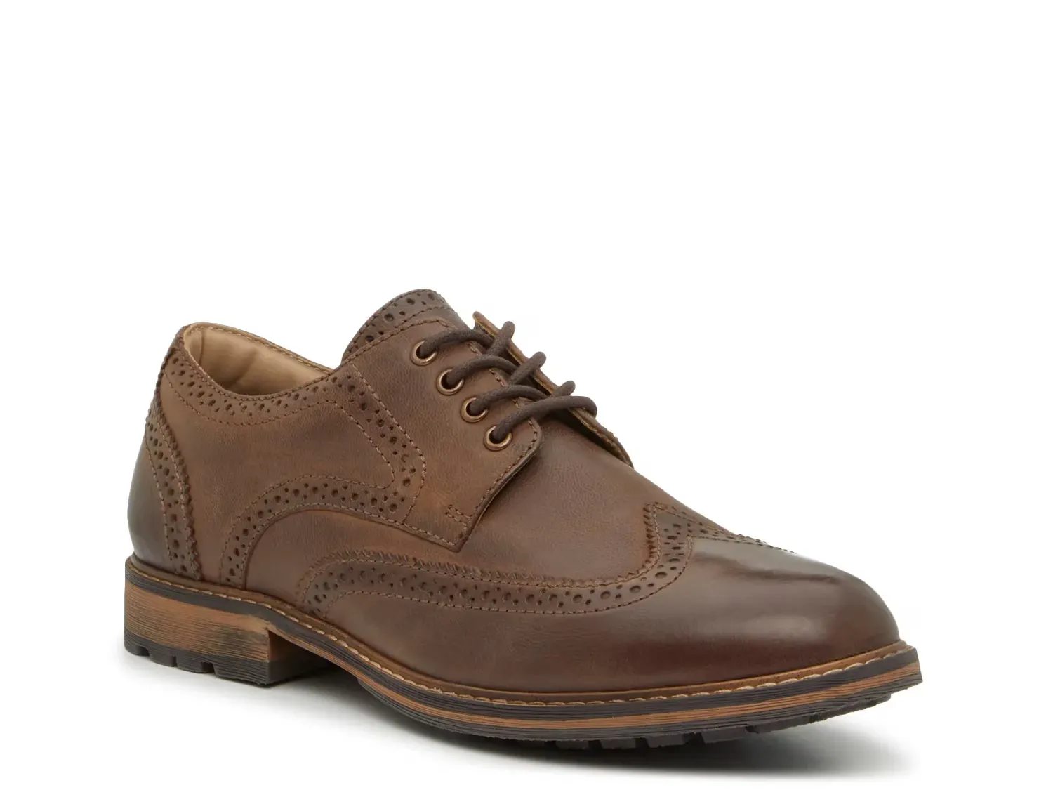 

Кожаные оксфорды Wingtip Crown Vintage, Bison Brown