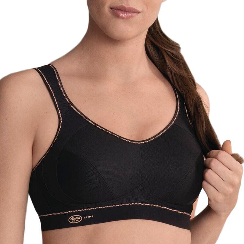 

Спортивный бюстгальтер Anita Active, цвет schwarz/gold