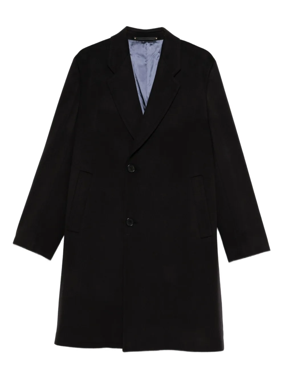

Пальто на пуговицах Paul Smith, черный