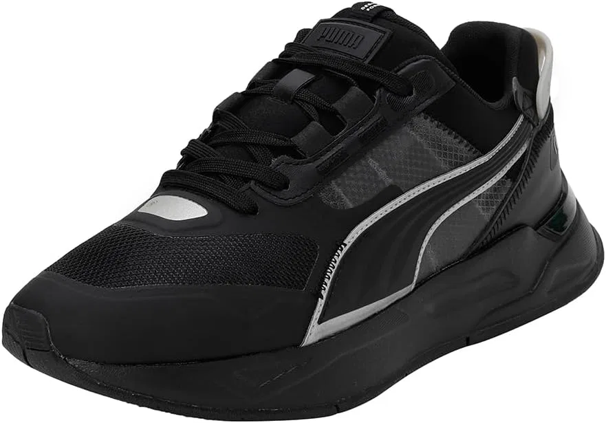 Светоотражающие кроссовки Puma Mirage Sport Tech для взрослых, Black Silver