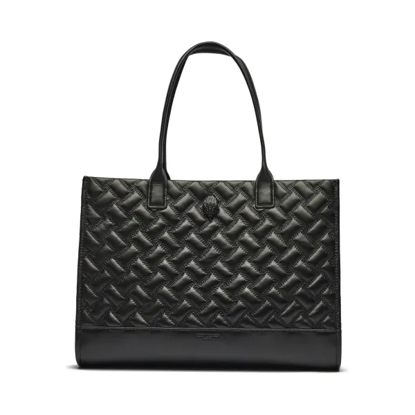

Кожаная сумка-шоппер Kensington Kurt Geiger, черный