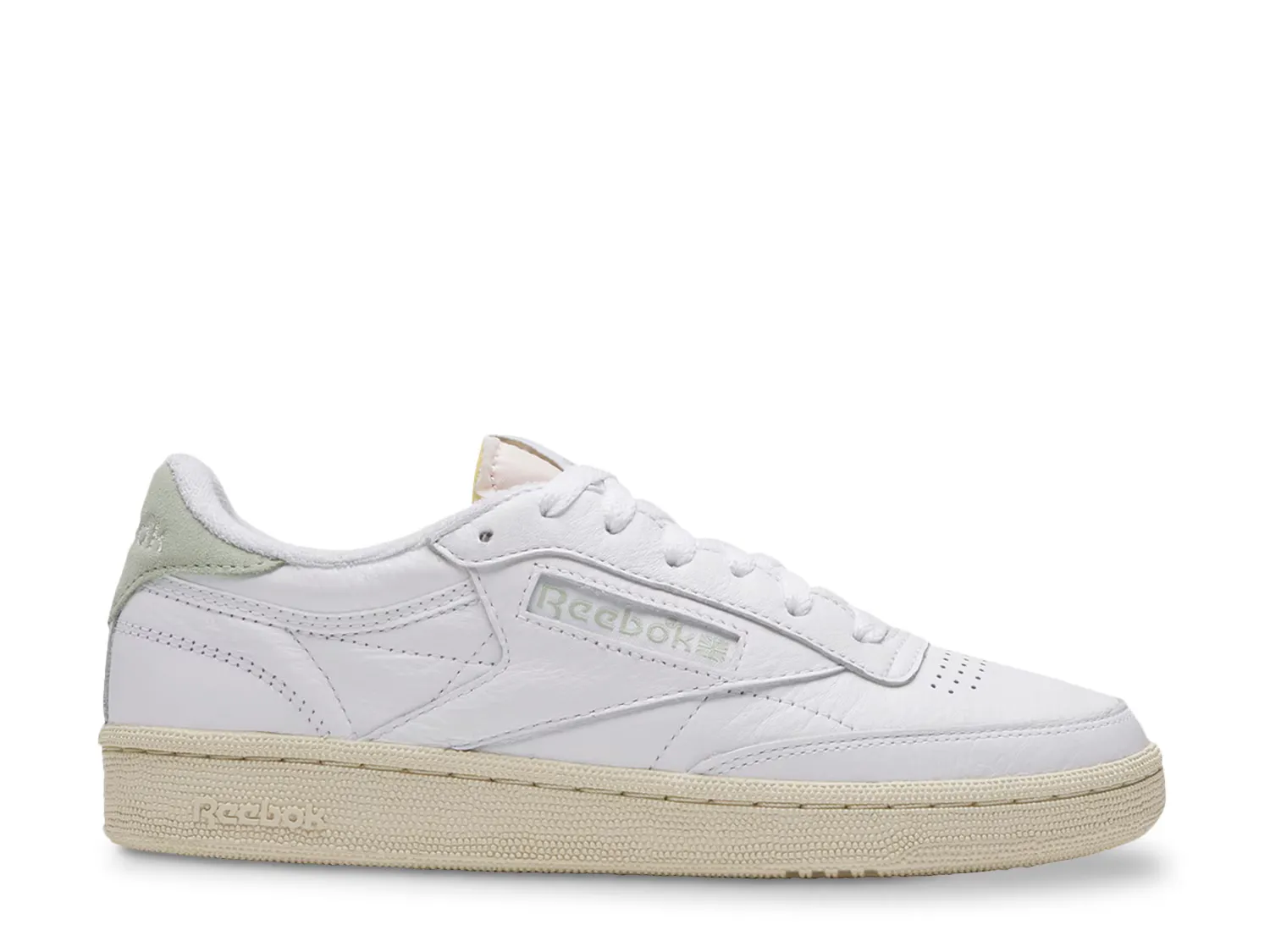 Кроссовки Club C 85 Vintage Sneaker Reebok, белый/зеленый