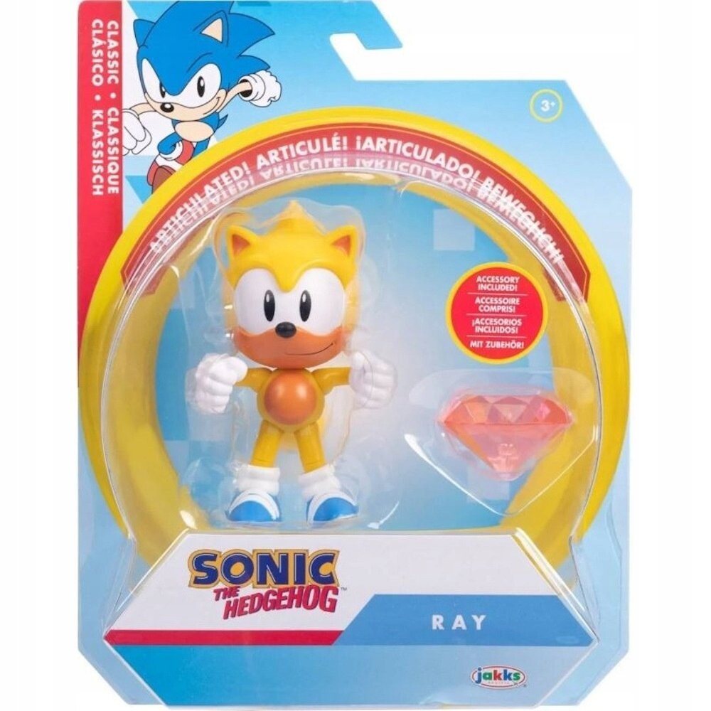 

Sonic The Hedgehog Classic Ray 10см + Изумруд Jakks Pacific
