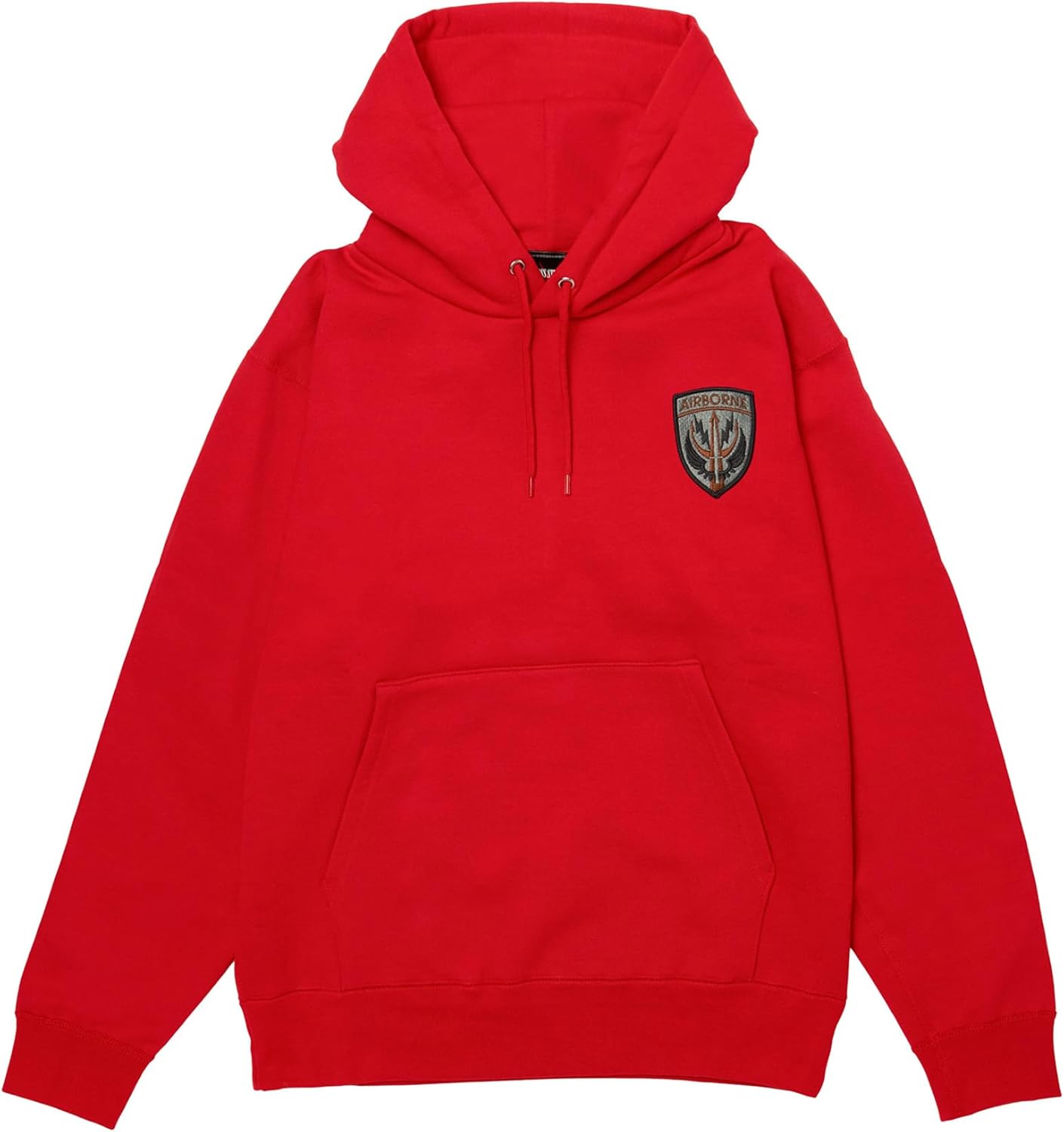 

Толстовка с капюшоном в стиле F, нашивка с гербом армии США, плотность ткани 12,4 унции, флисовая подкладка, красный цвет F-Style