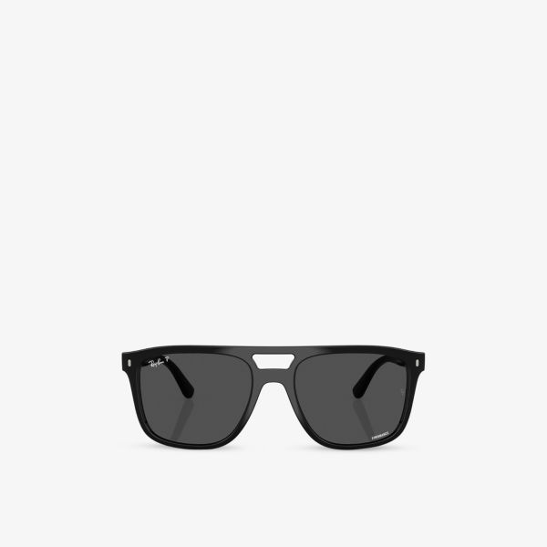

Rb2213Ch квадратные очки с пропионатовой оправой Ray-Ban, черный