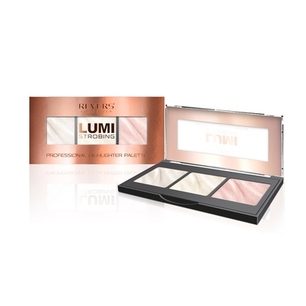 

Палитра профессиональных хайлайтеров Lumi Strobing № 01 Revers