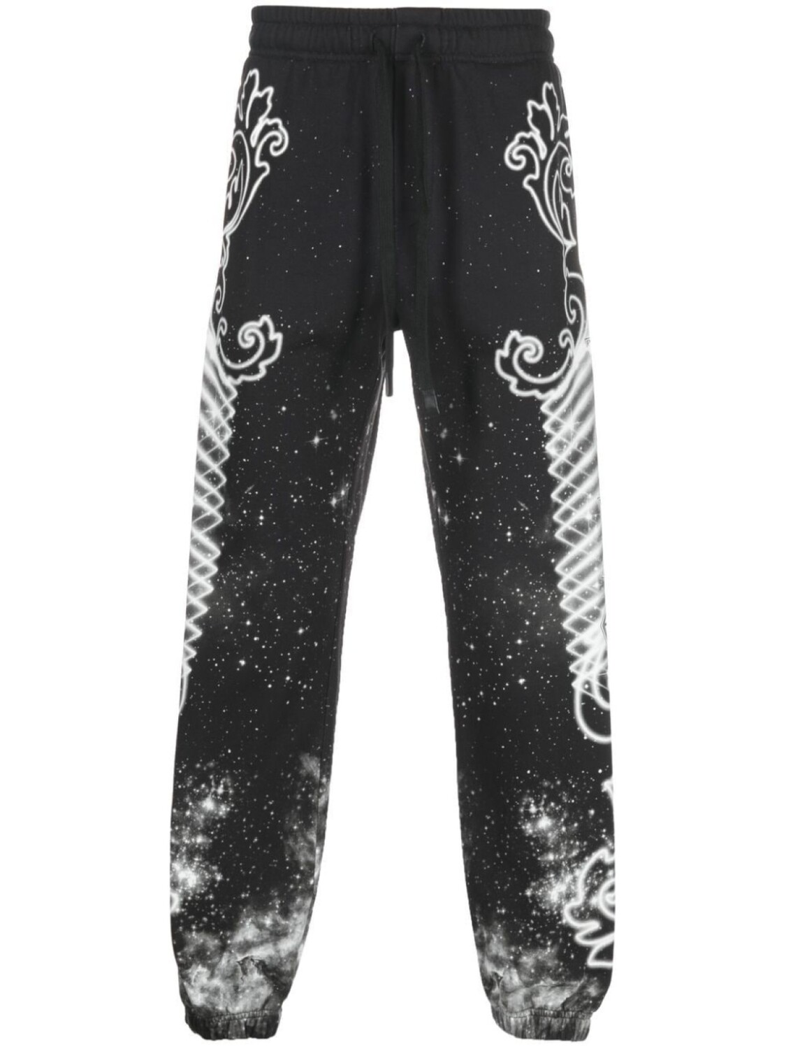 

Versace Jeans Couture спортивные брюки с принтом, черный