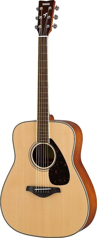 

Акустическая гитара Yamaha FG820 Folk Dreadnought Acoustic Guitar, Natural