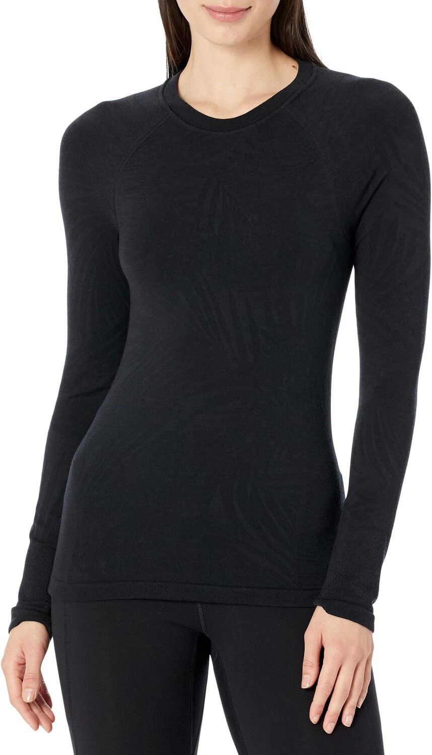 

Топ Smartwool Intraknit Active Base Layer Long Sleeve, черный