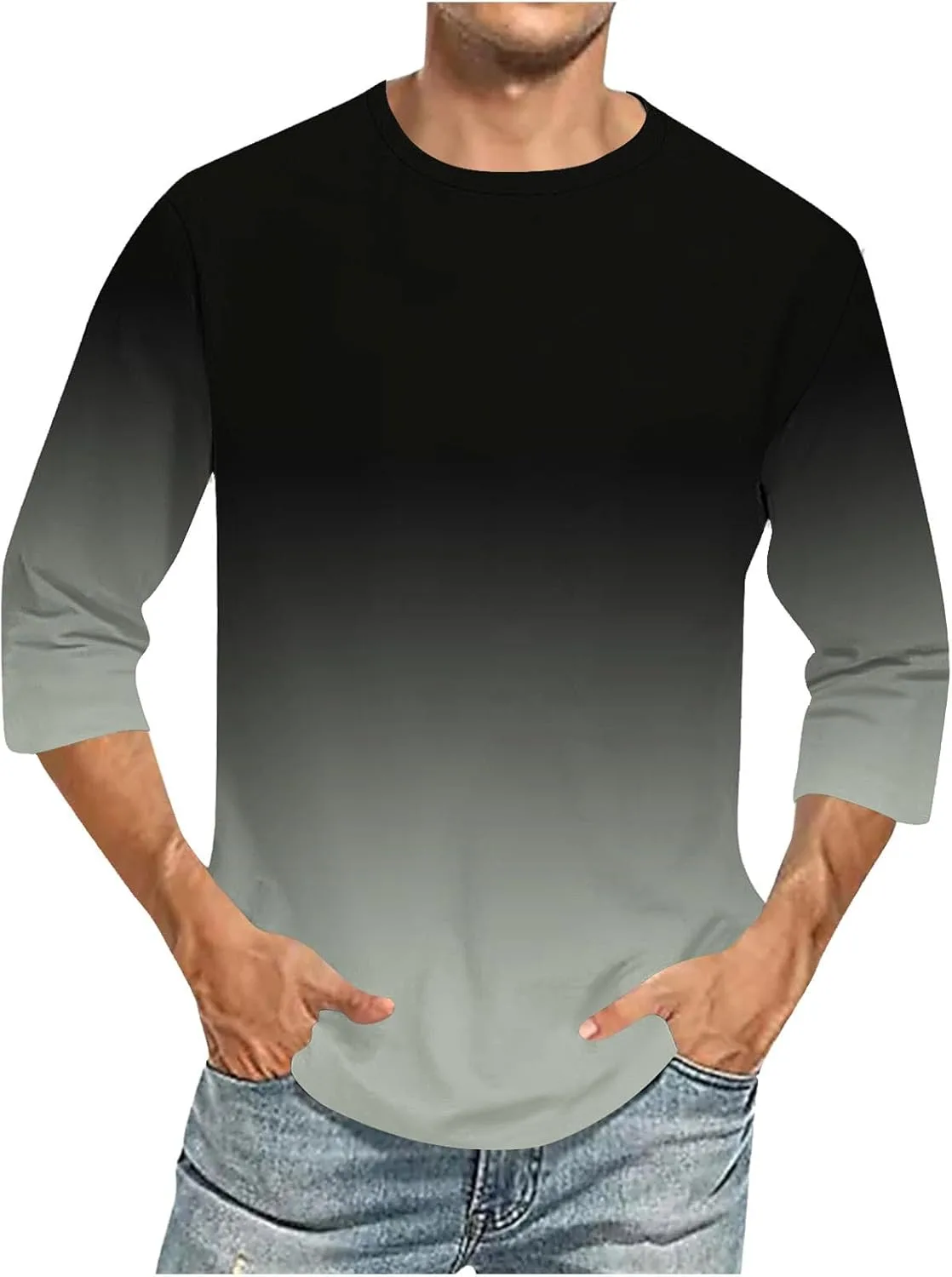 

Мужская футболка с коротким рукавом Casual Ombre Color