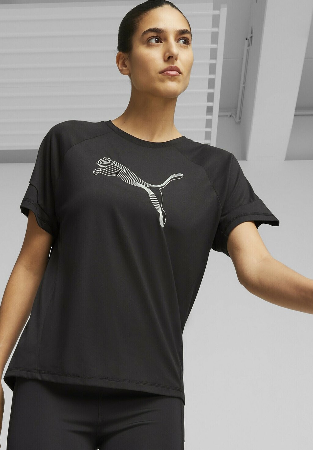 

Футболка с принтом EVOSTRIPE Puma, черный