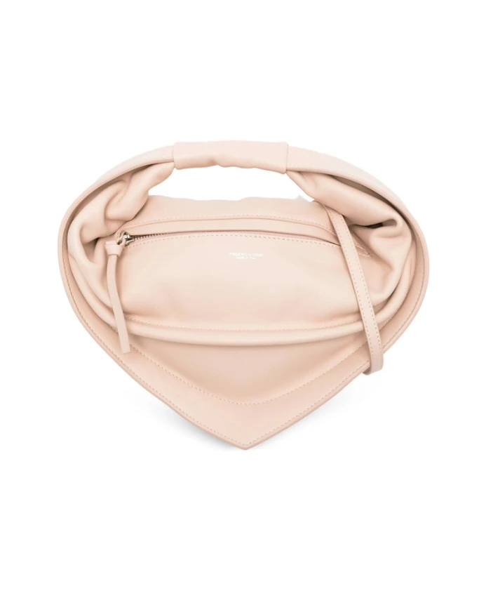 

Светло-Розовая сумка через плечо с верхней ручкой Federico Cina, розовый