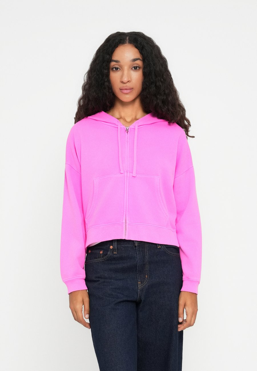 

Толстовка GAP V-NL ICON FULL ZIP, Bright Pink Neon/Neon Pink