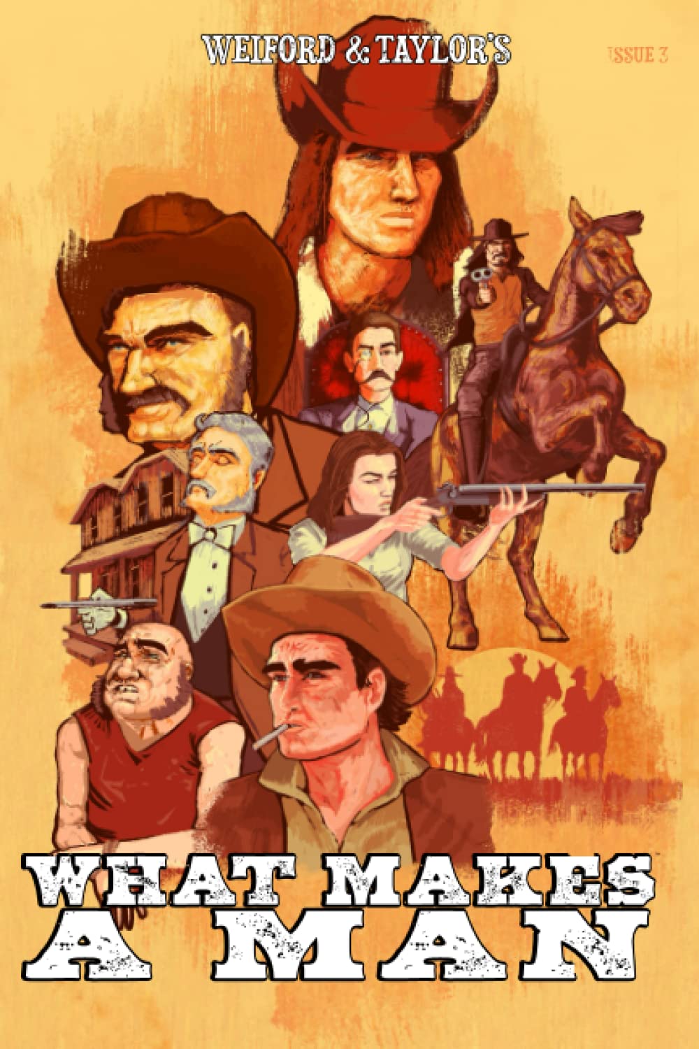 

What Makes a Man issue 3 Cover A