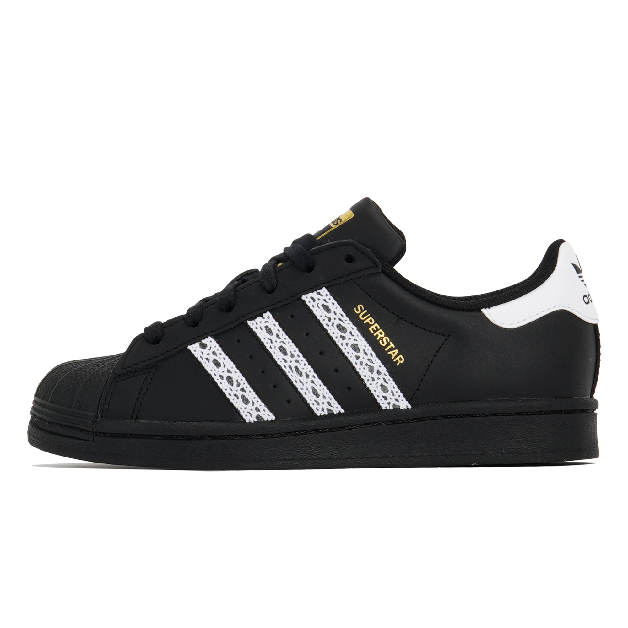 

Детские кроссовки для скейтбординга Superstar J для начальной школы Adidas Originals, черный